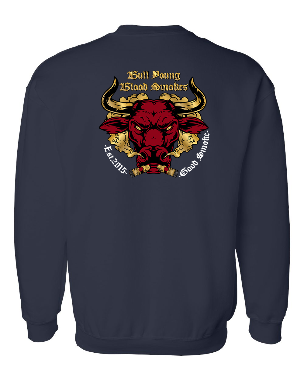 Bull Young Crewneck Sweatshirt - Navy