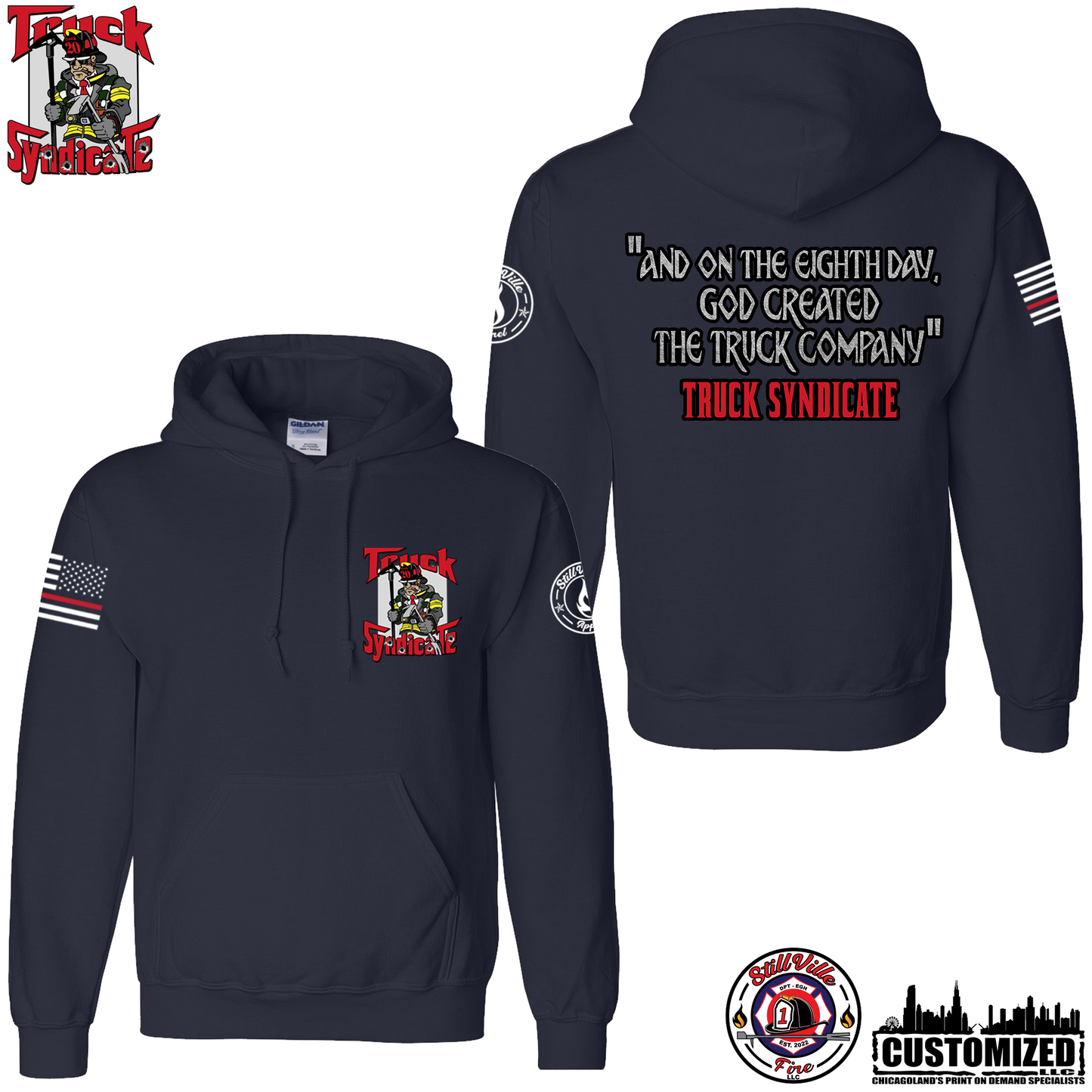 Truck Syndicate Pullover - Navy