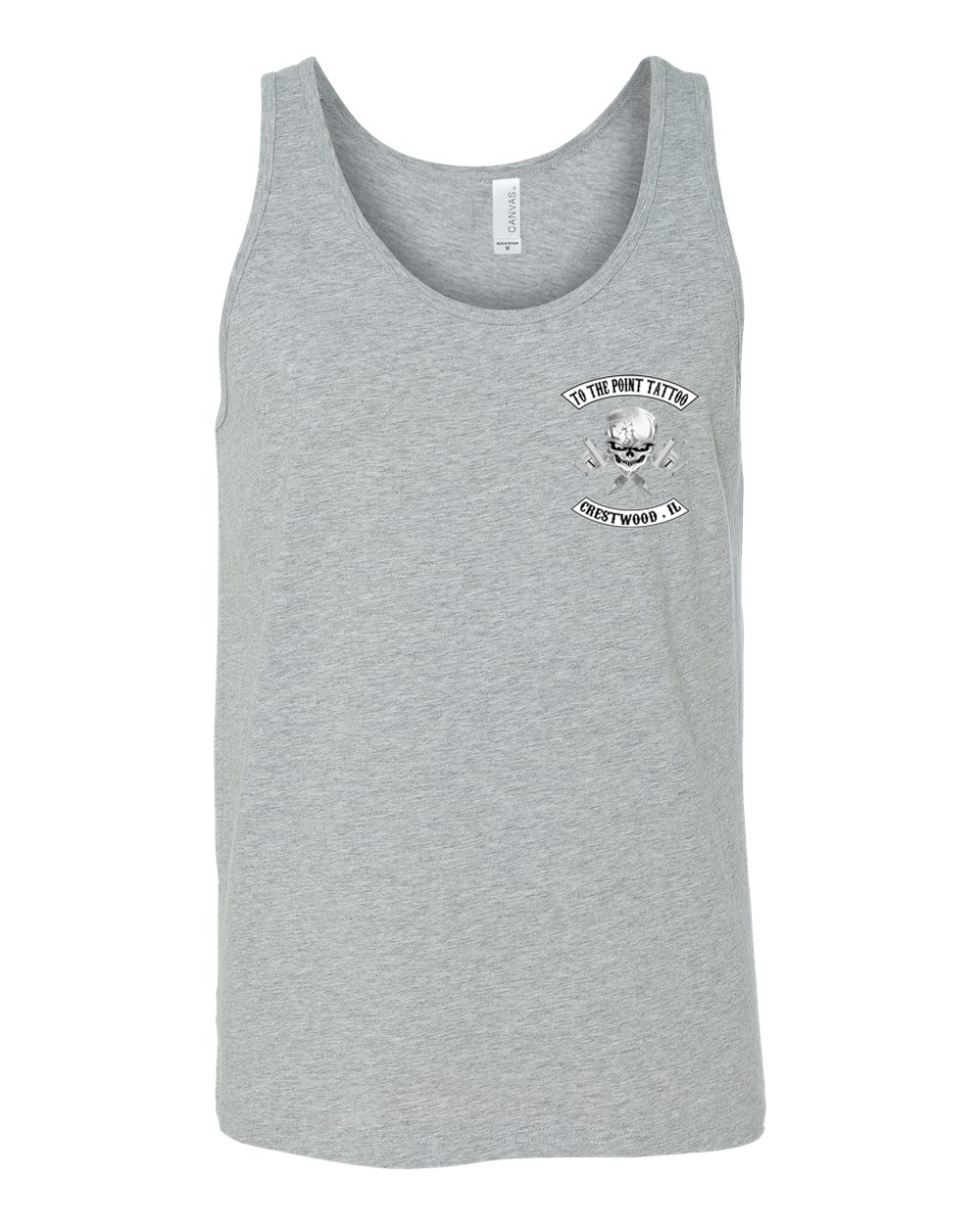 To The Point Tattoo "OG" Tank - Athletic Heather
