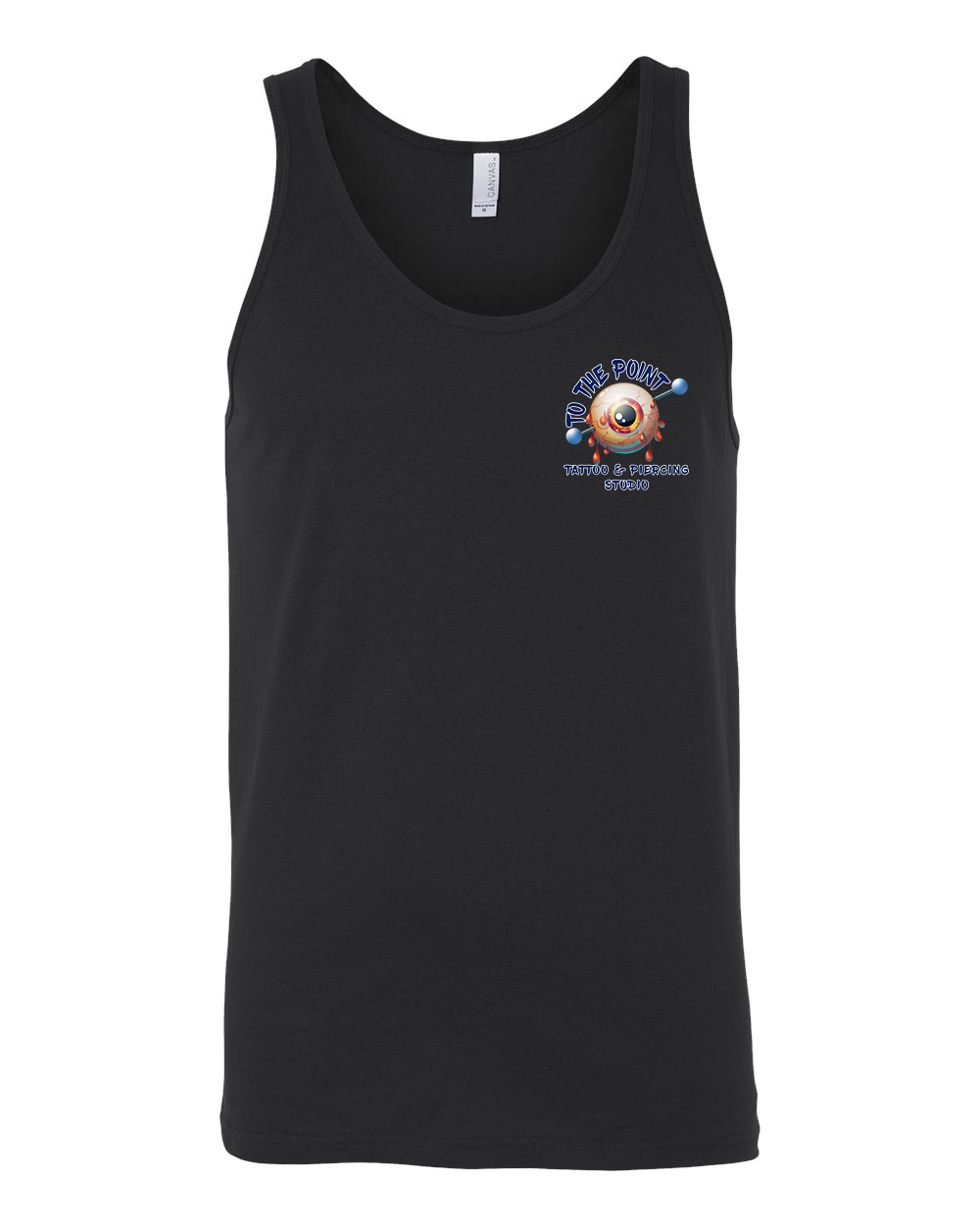 To The Point Piercing Studio Tank - Black