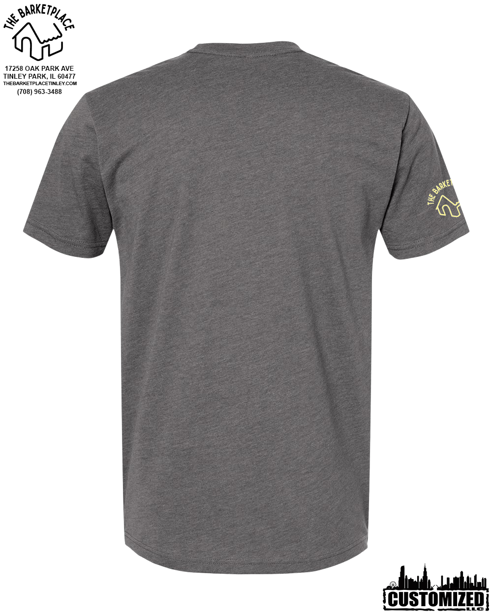 "Hold My Beer, I Need to Pet That Dog" Short Sleeve - Heather Heavy Metal