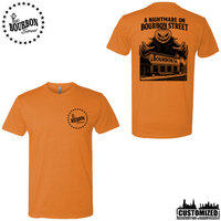 115th Bourbon Street H2025 Unisex Short Sleeve - Orange