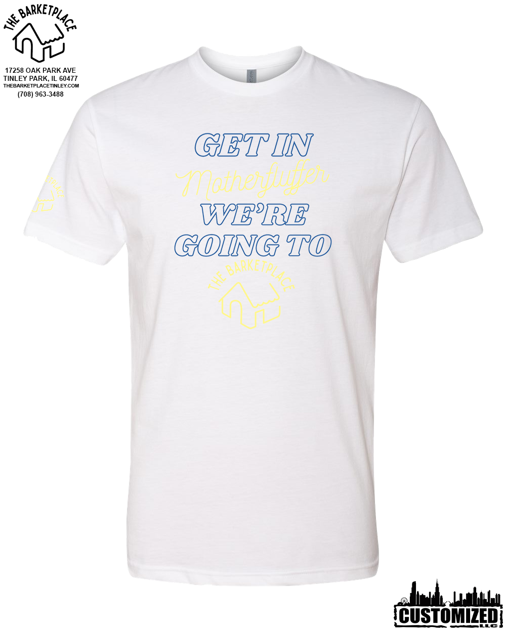 "Get in Motherfluffer..." Short Sleeve - White