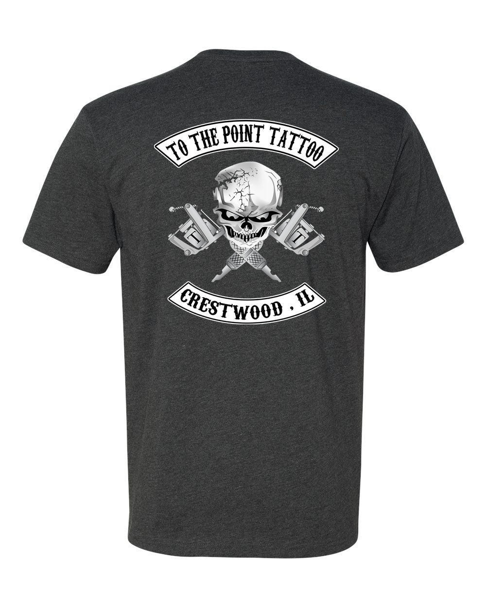 To The Point Tattoo "OG" shirt - Charcoal