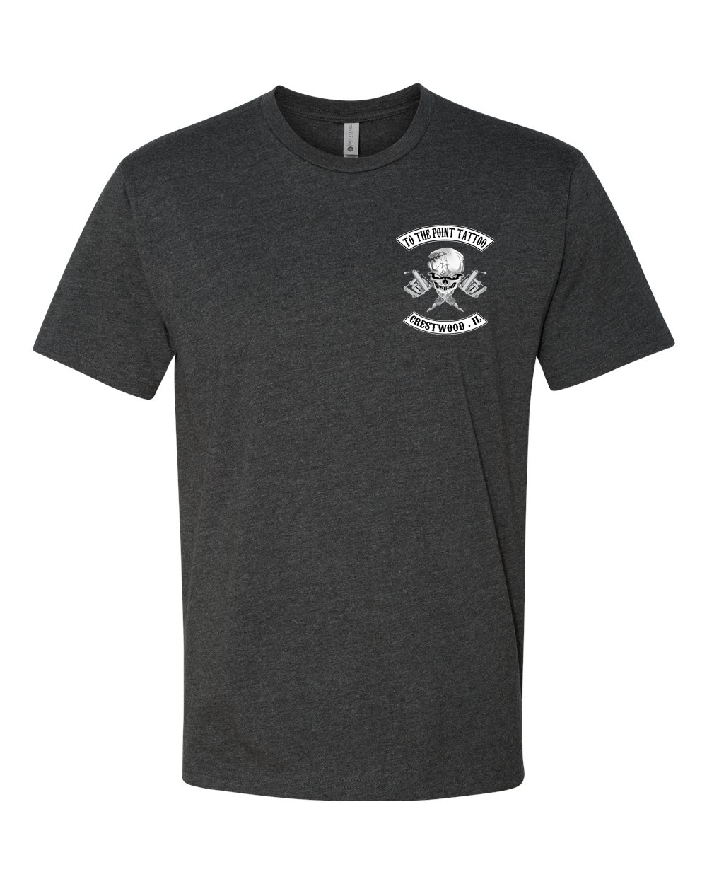 To The Point Tattoo "OG" shirt - Charcoal