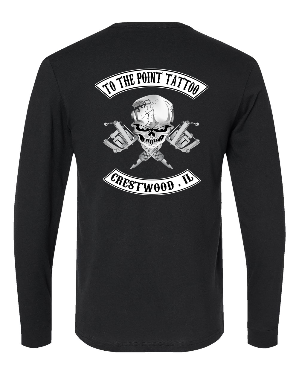 To The Point Tattoo "OG" Long Sleeve shirt - Black