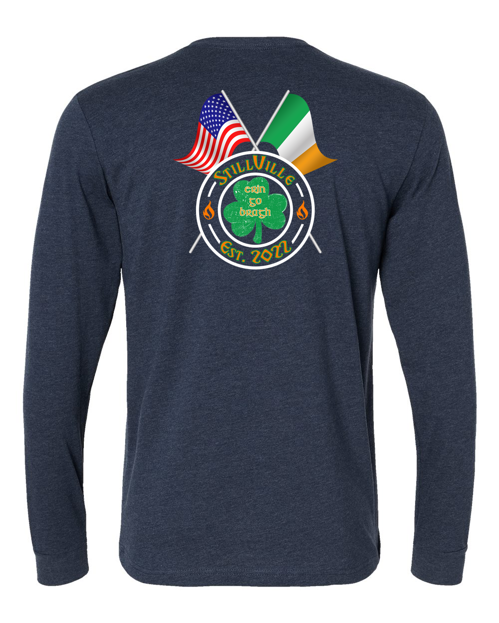 StillVille Irish Heritage Next Level Long sleeve - Navy