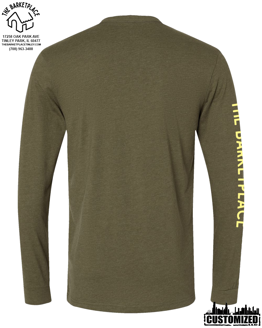"Get in Motherfluffer..." Long Sleeve - Military Green
