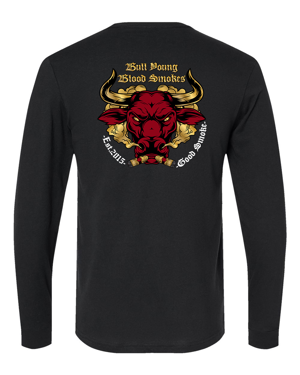 Bull Young Long Sleeve shirt - Black