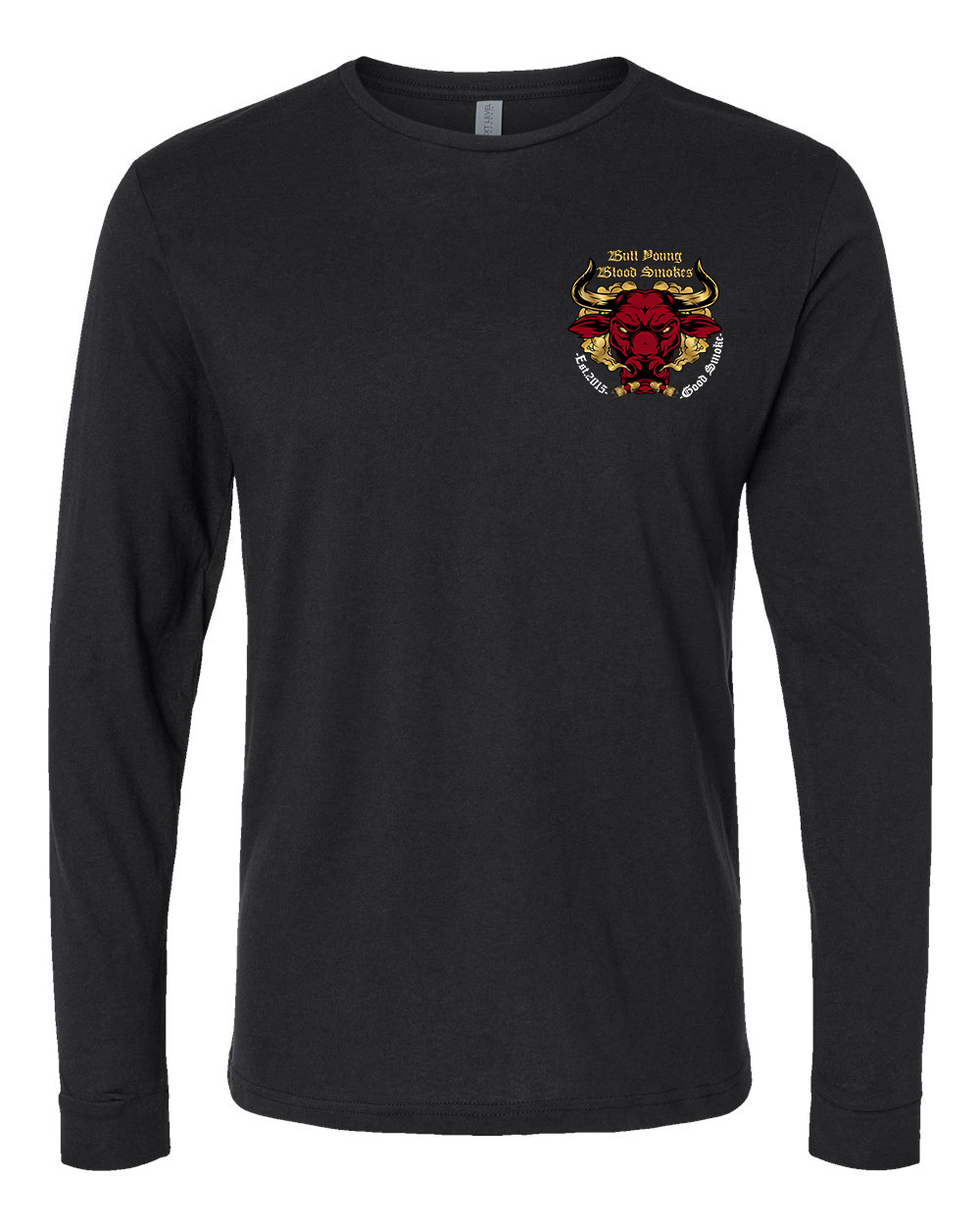 Bull Young Long Sleeve shirt - Black