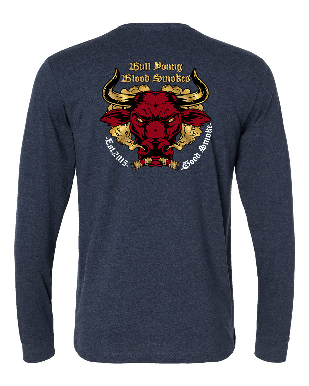 Bull Young Long Sleeve shirt - Midnight Navy
