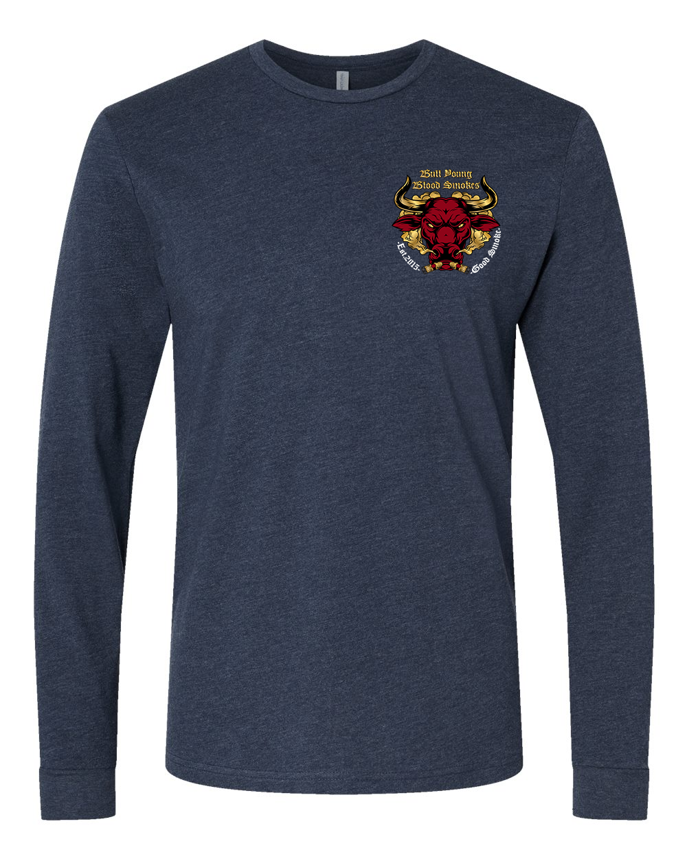 Bull Young Long Sleeve shirt - Midnight Navy