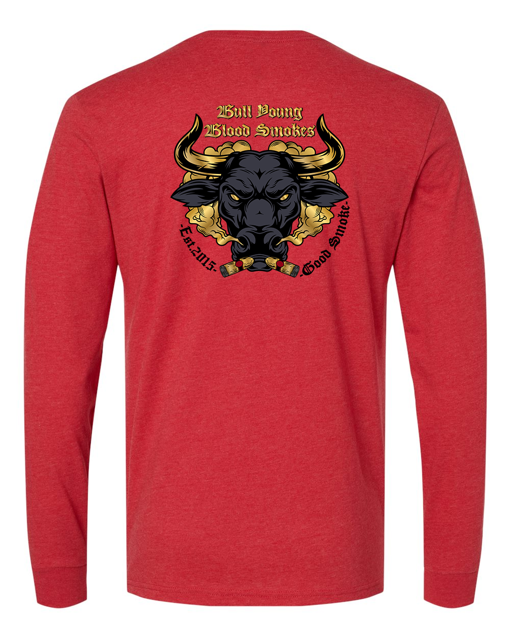 Bull Young Long Sleeve shirt - Red