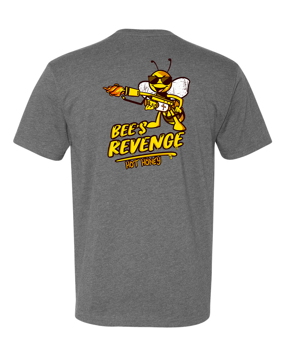 Bee's Revenge "OG" Hot Honey Unisex shirt - Dark Heather Grey