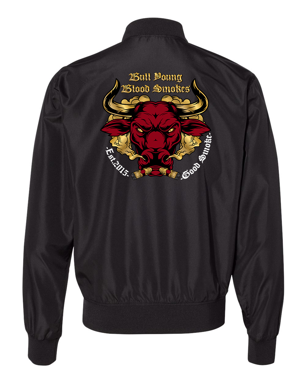 Bull Young Lightweight Bomber Jacket - Black