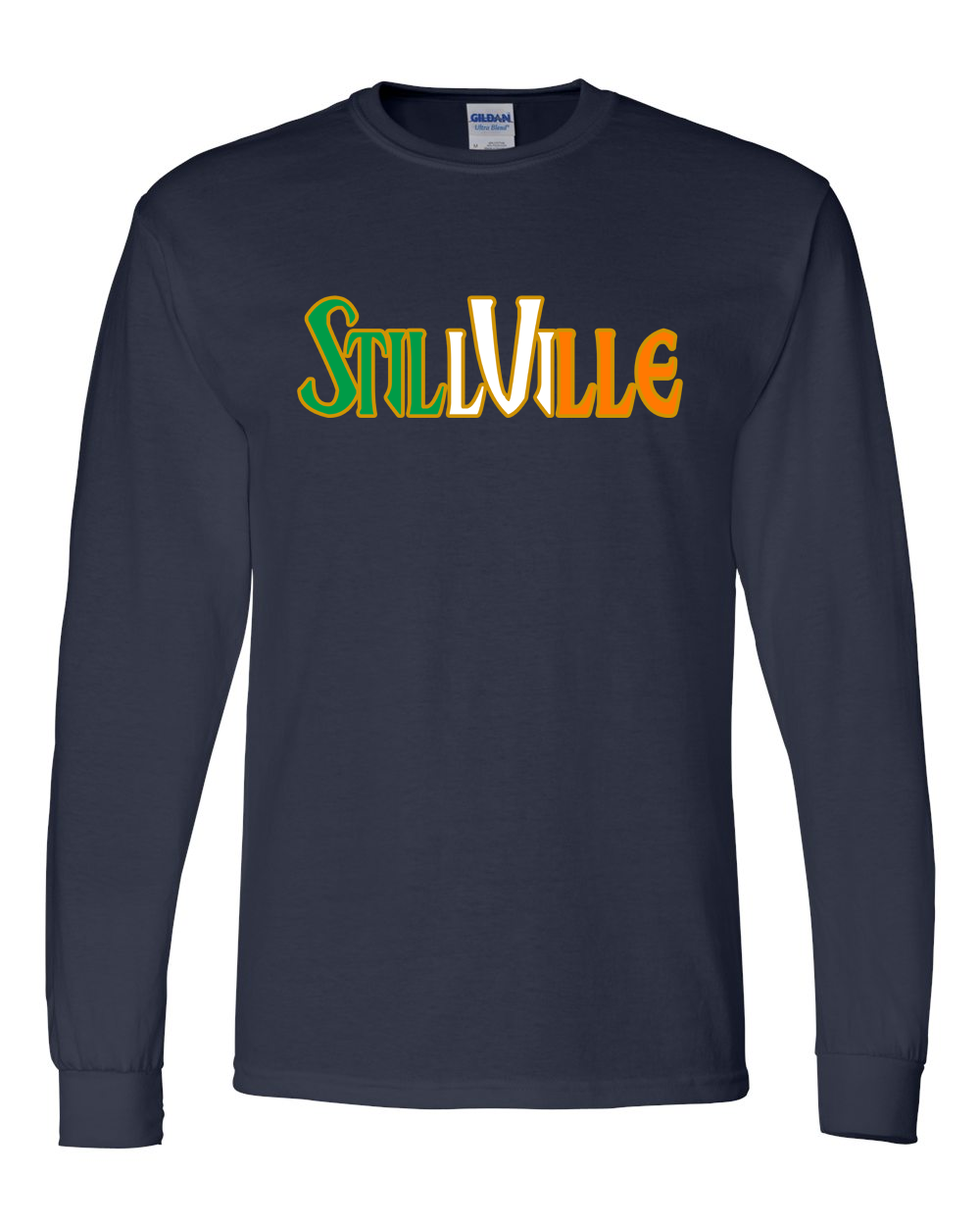 StillVille Irish Heritage Gildan Long sleeve - Navy