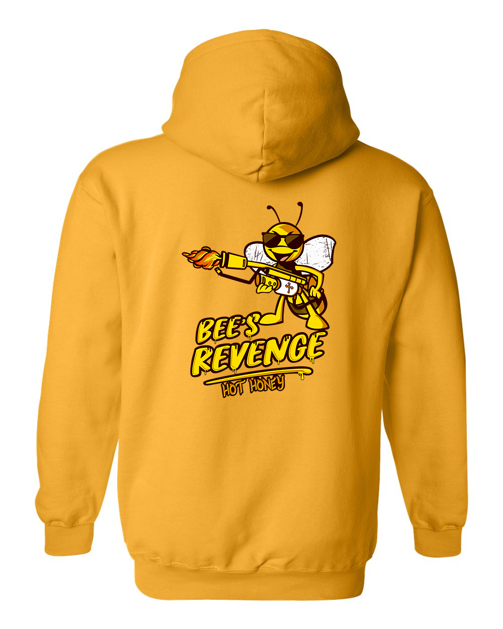 Bee's Revenge "OG" Hot Honey Hoodie - Gold