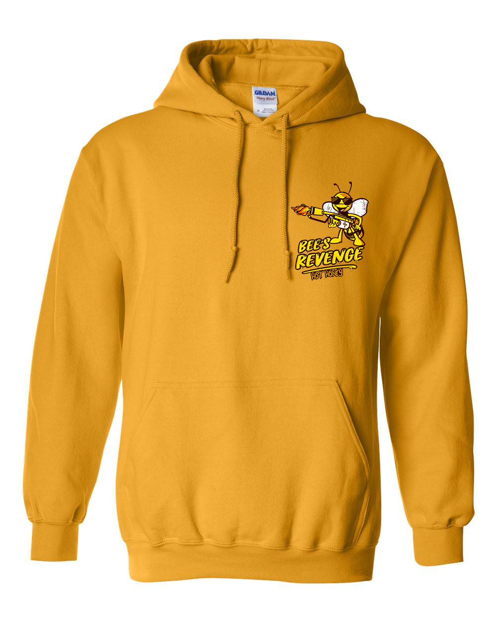 Bee's Revenge "OG" Hot Honey Hoodie - Gold