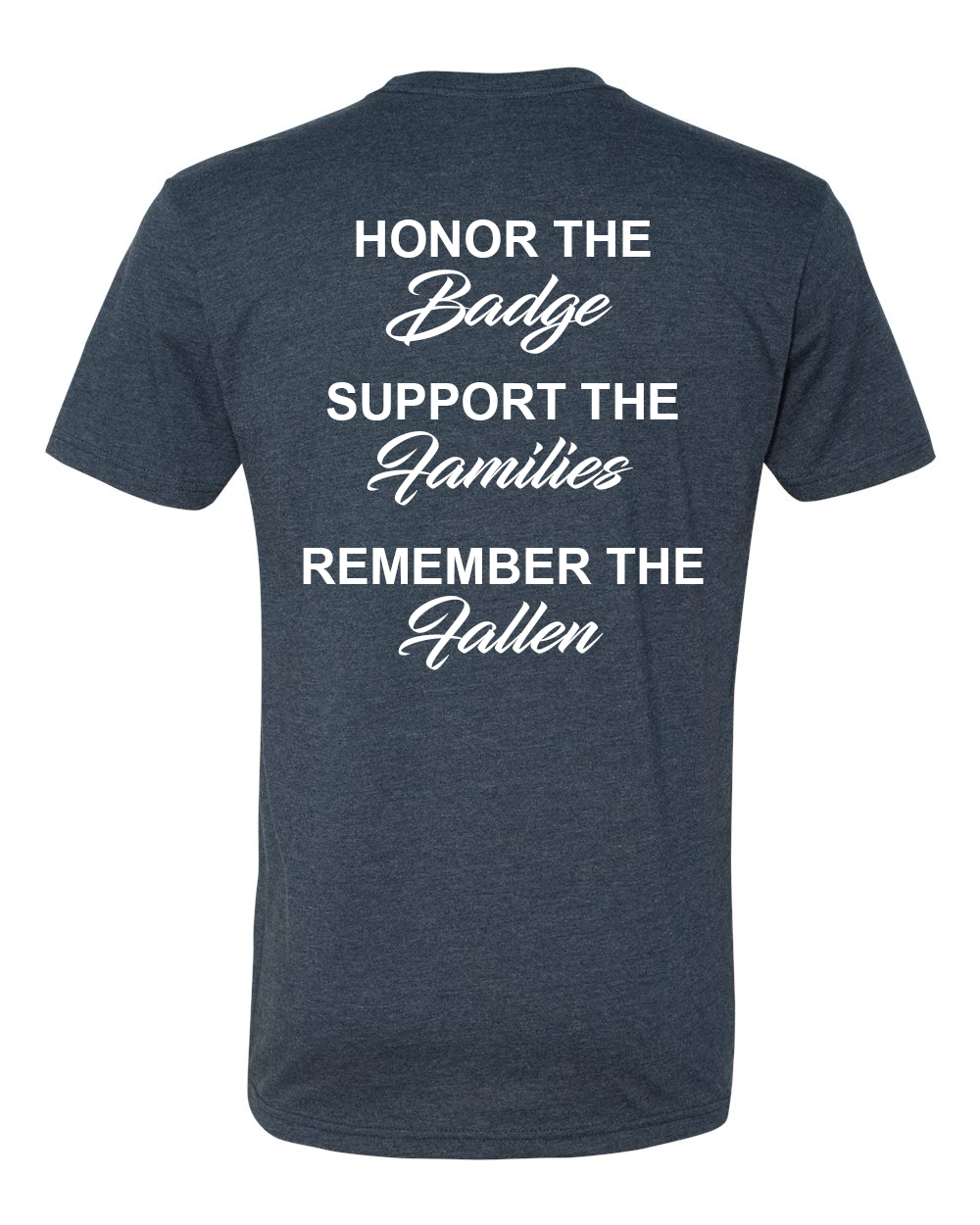 100 Club "Honor-Support-Remember" Shirt - Navy