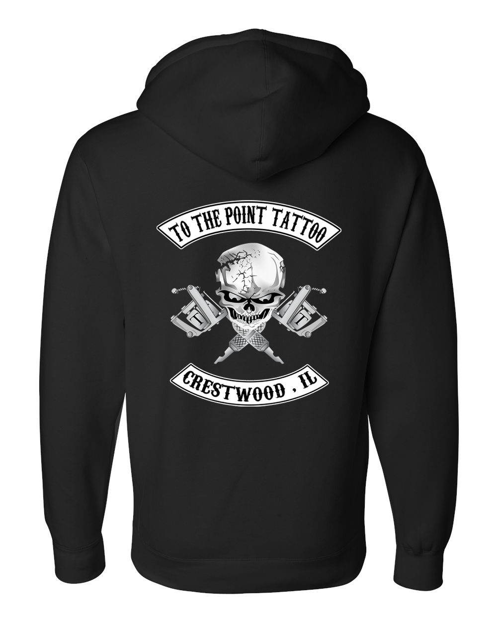 To The Point Tattoo "OG" Heavyweight Hoodie - Black