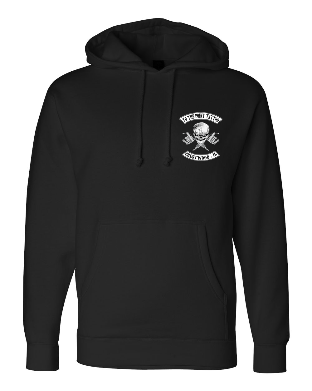 To The Point Tattoo "OG" Heavyweight Hoodie - Black