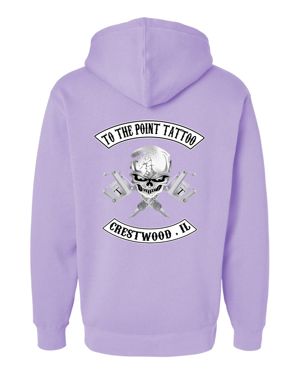 To The Point Tattoo "OG" Heavyweight Hoodie - Lavender