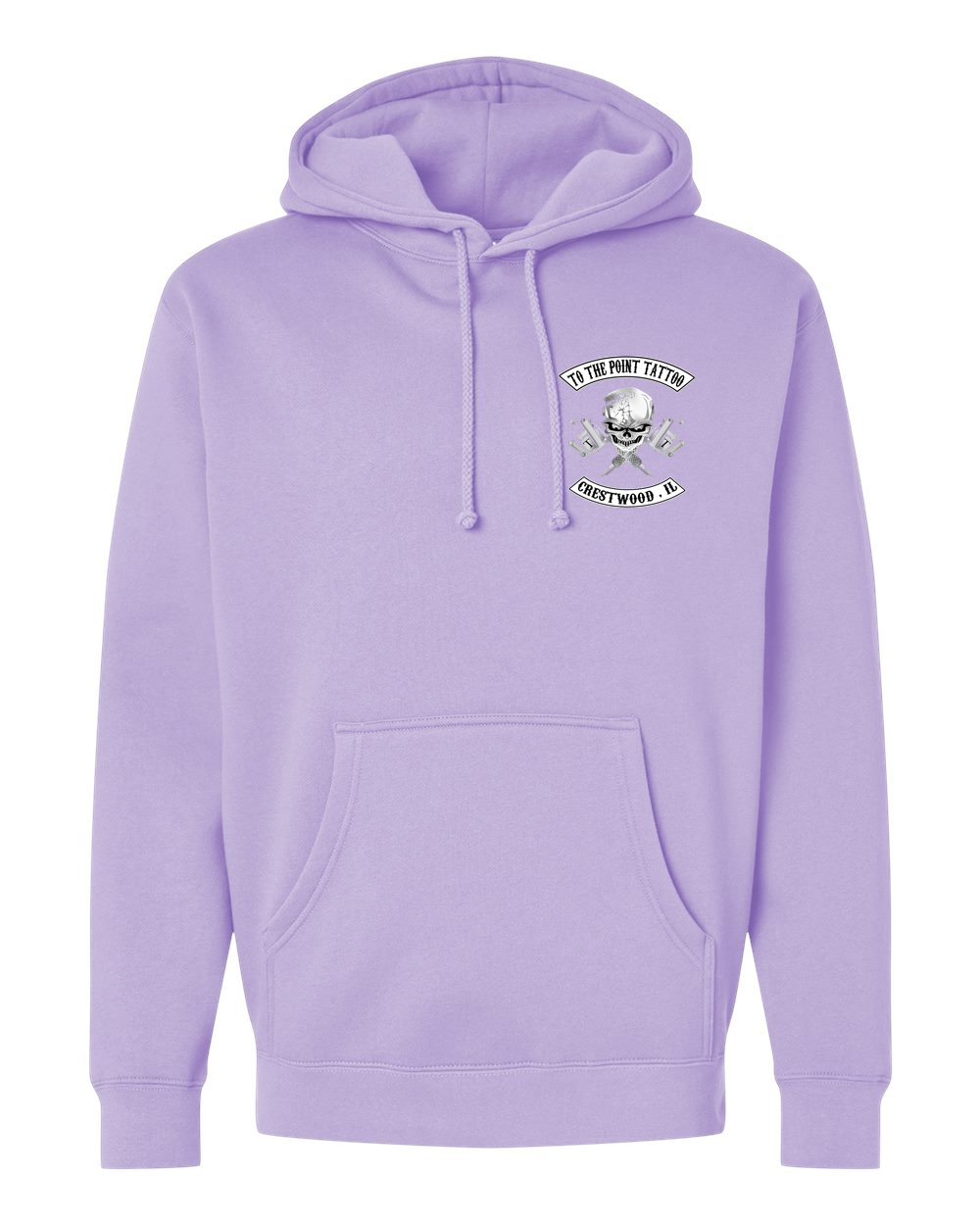 To The Point Tattoo "OG" Heavyweight Hoodie - Lavender
