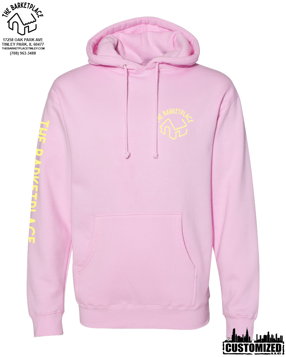 "Get in Motherfluffer..." Heavyweight Hoodie - Pink