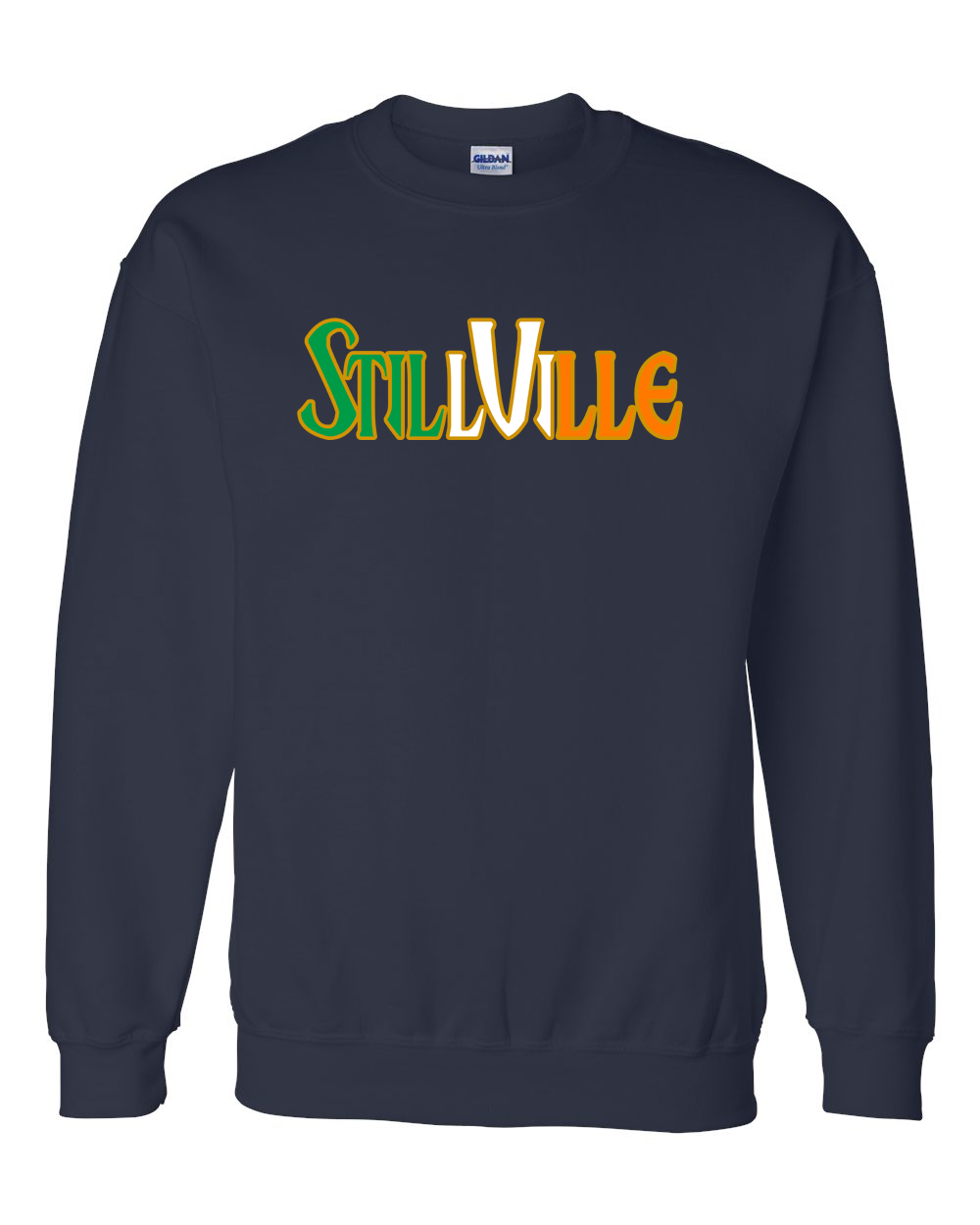 StillVille Irish Heritage Crewneck Sweatshirt - Navy