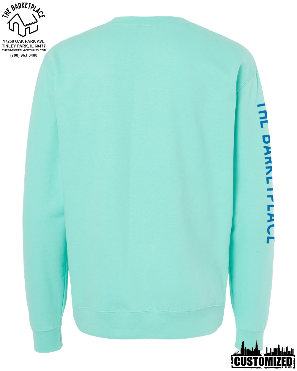 "All You Need Is Love And A Dog, Or Two, Or Three..." Midweight Sweatshirt - Mint