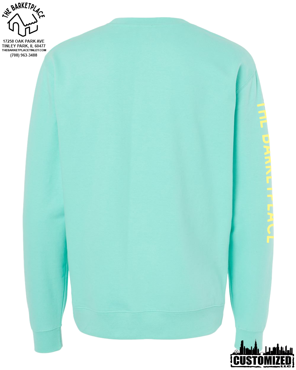 "Get in Motherfluffer..." Midweight Sweatshirt - Mint