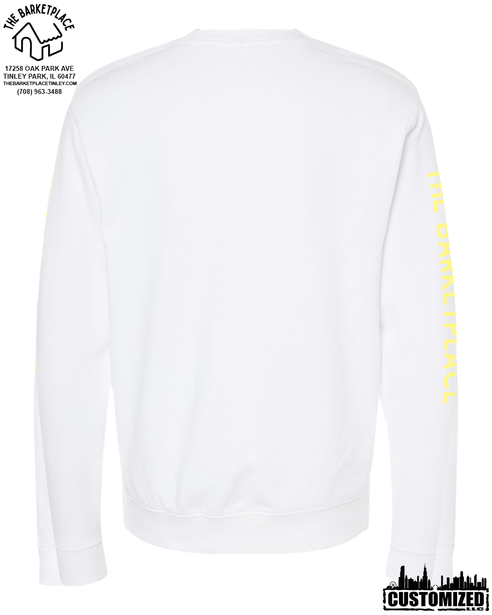 "Get in Motherfluffer..." Midweight Sweatshirt - White
