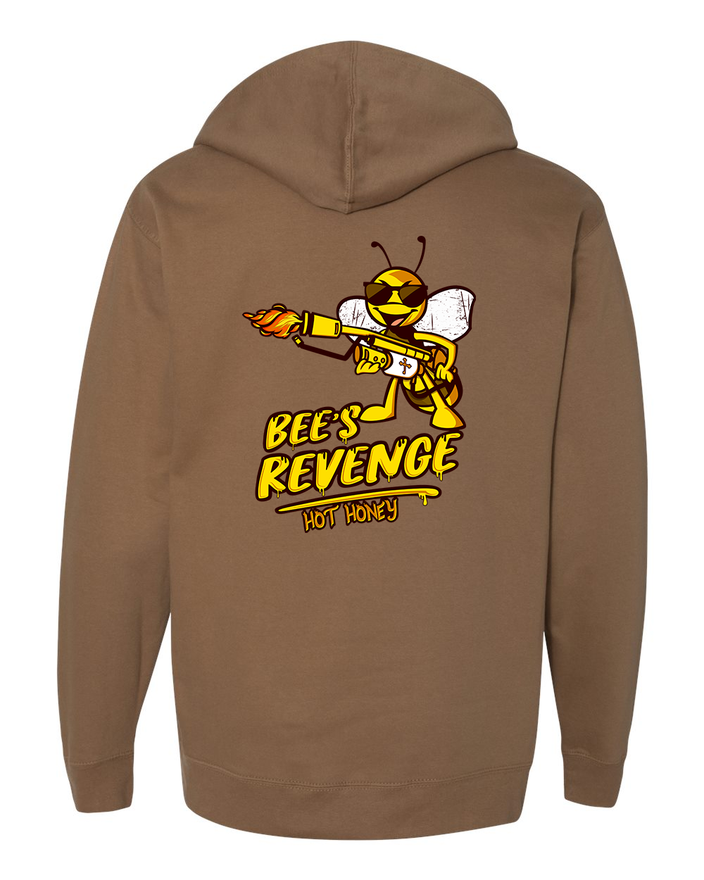 Bee's Revenge "OG" Hot Honey Hoodie - Saddle