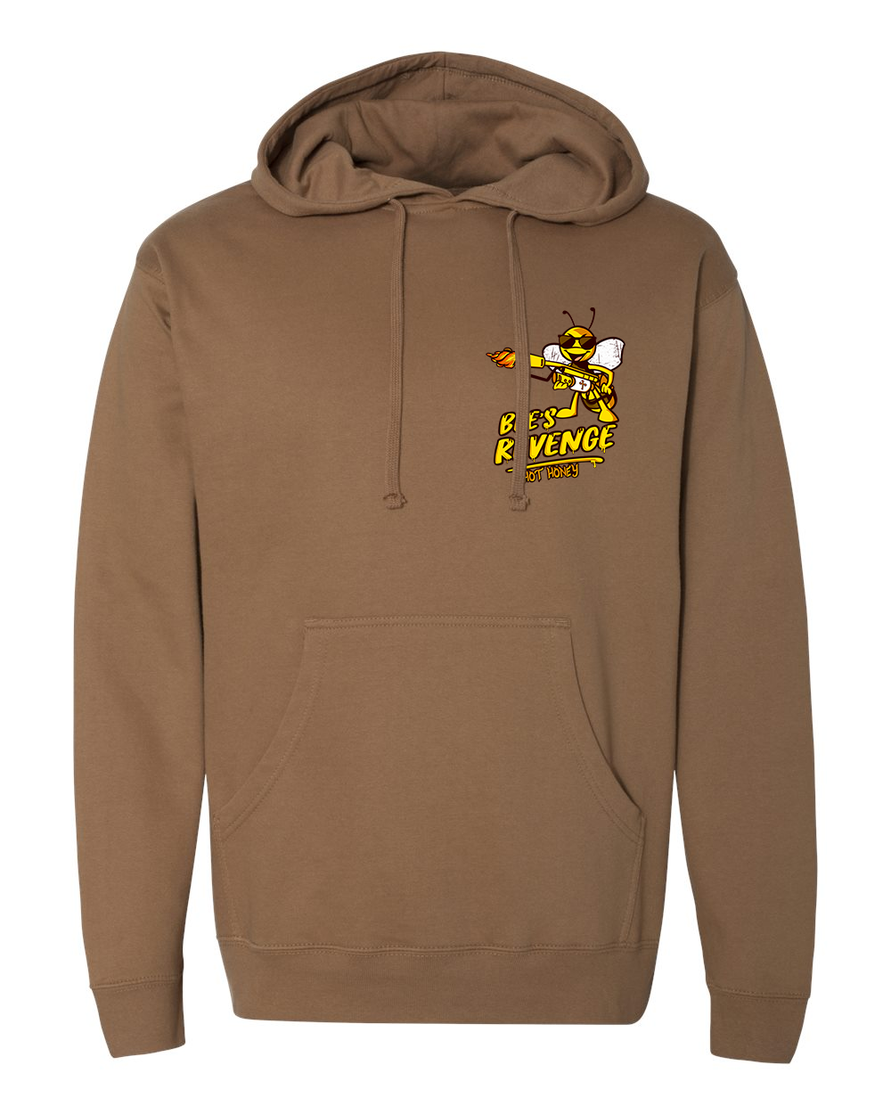 Bee's Revenge "OG" Hot Honey Hoodie - Saddle