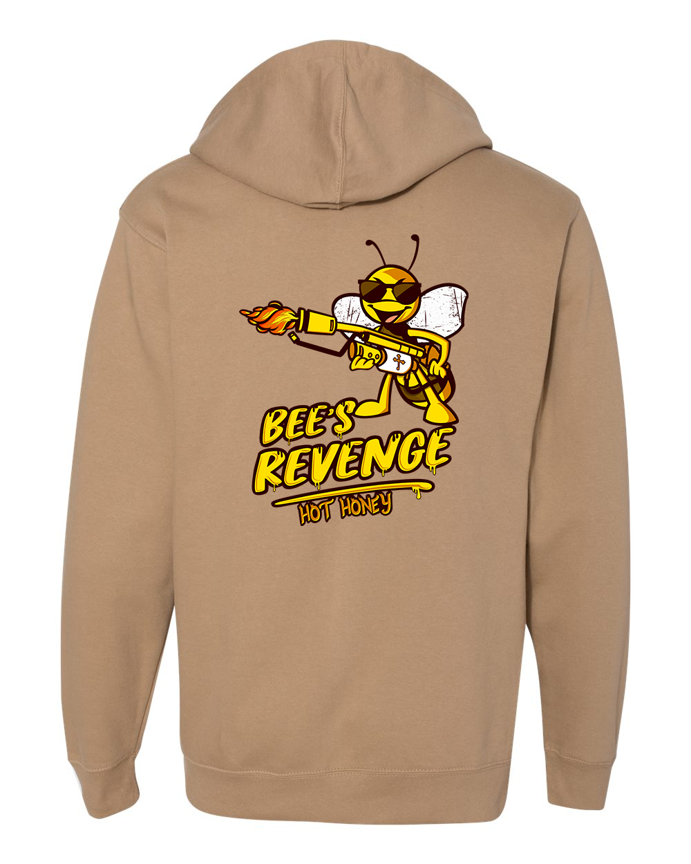 Bee's Revenge "OG" Hot Honey Hoodie - Sandstone