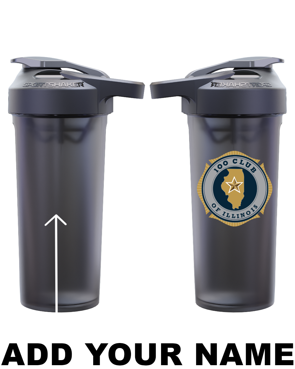100 Club Sportshaker USA Shaker Cup - Smoked