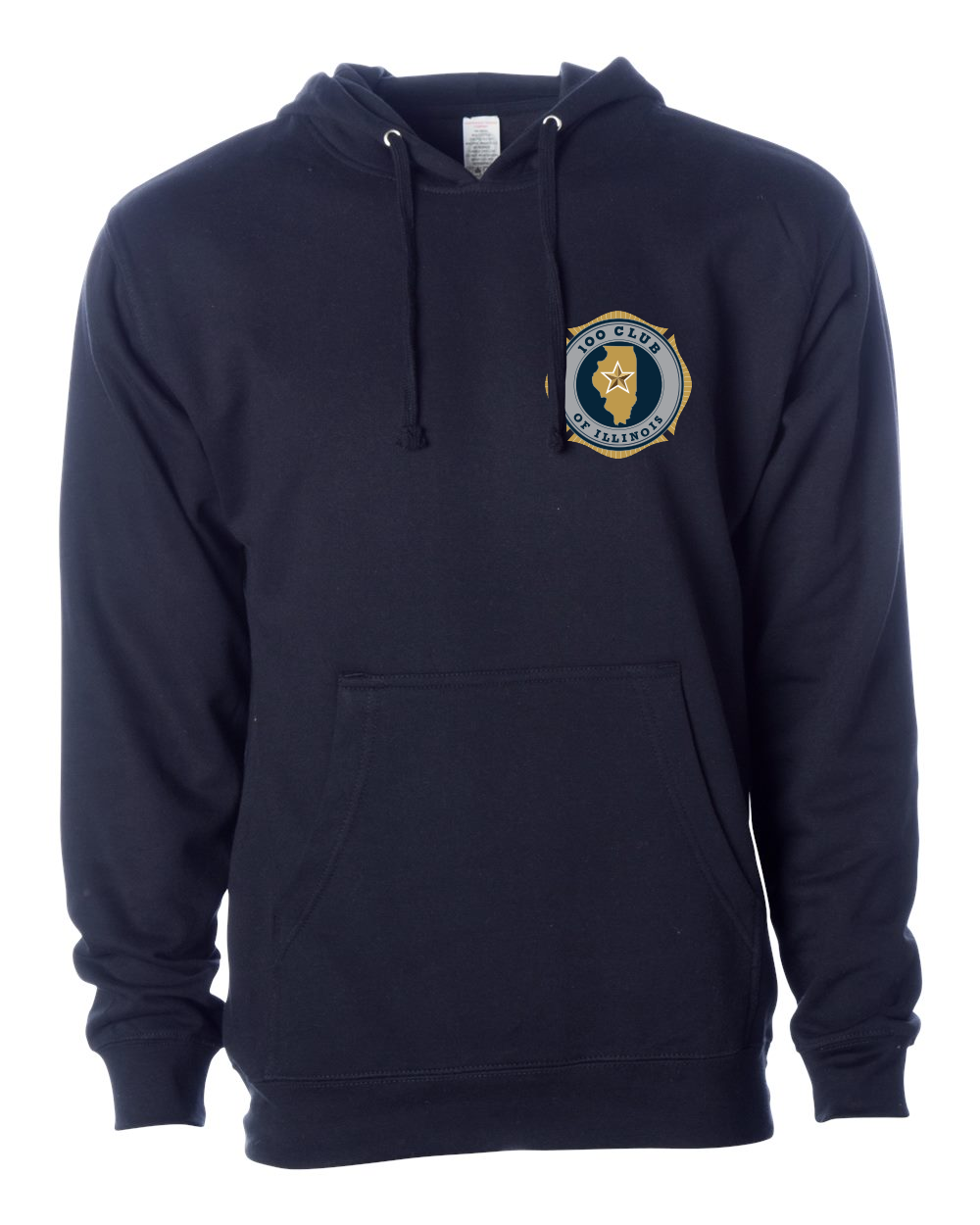 100 Club "Honor-Support-Remember" Midweight Hoodie - Navy