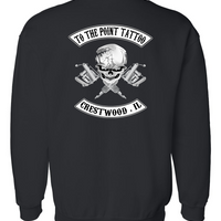 To The Point Tattoo "OG" Crewneck Sweatshirt - Black
