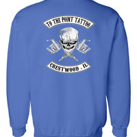 To The Point Tattoo "OG" Crewneck Sweatshirt - Royal Blue