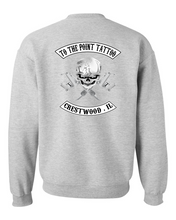 Load image into Gallery viewer, To The Point Tattoo &quot;OG&quot; Crewneck Sweatshirt - Sport Grey