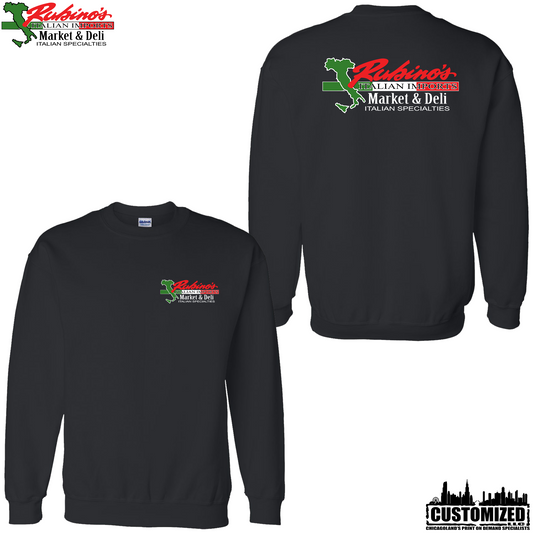 Rubino's "Classic" Midweight Crewneck Sweatshirt - 6 Color Options