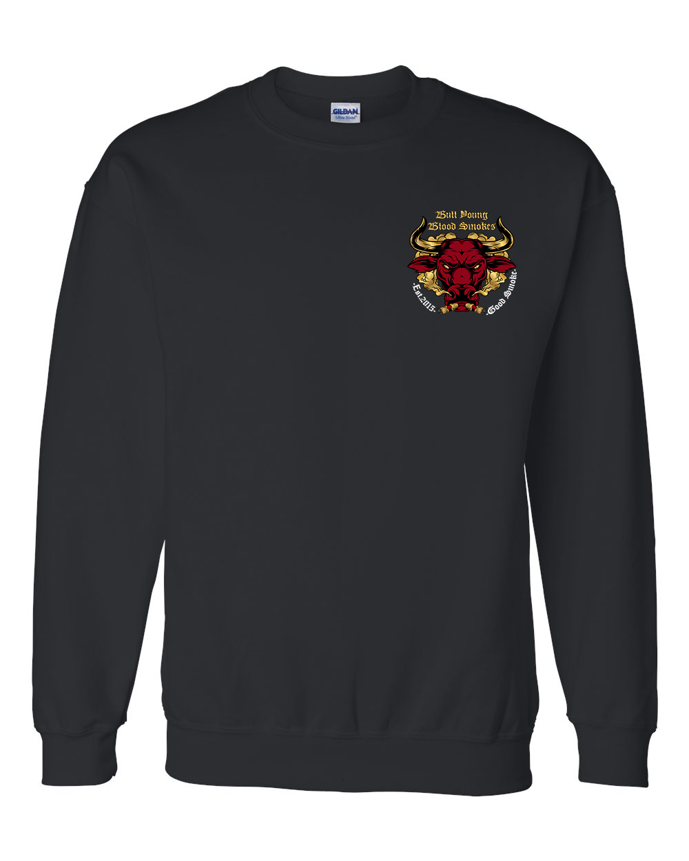 Bull Young Crewneck Sweatshirt - Black