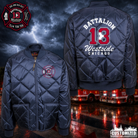 CFD Batt 18 Embroidered Game Workwear Bravest Jacket - Navy