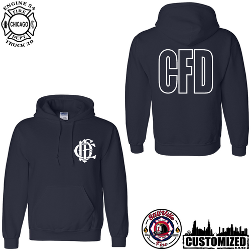 CFD Scramble Pullover Hoodie - Navy