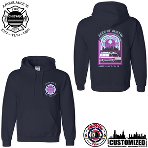 CFD Ambo Co. 15 "Summer Vibes" Pullover Hoodie - Navy