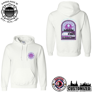 CFD Ambo Co. 15 "Summer Vibes" Pullover Hoodie - White