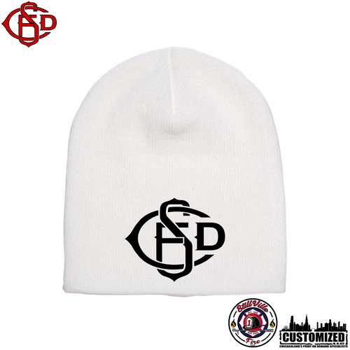 CSFD White Embroidered 8.5