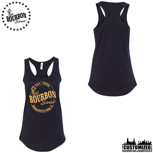 115th Bourbon Street Employee Women's Tank - Black
