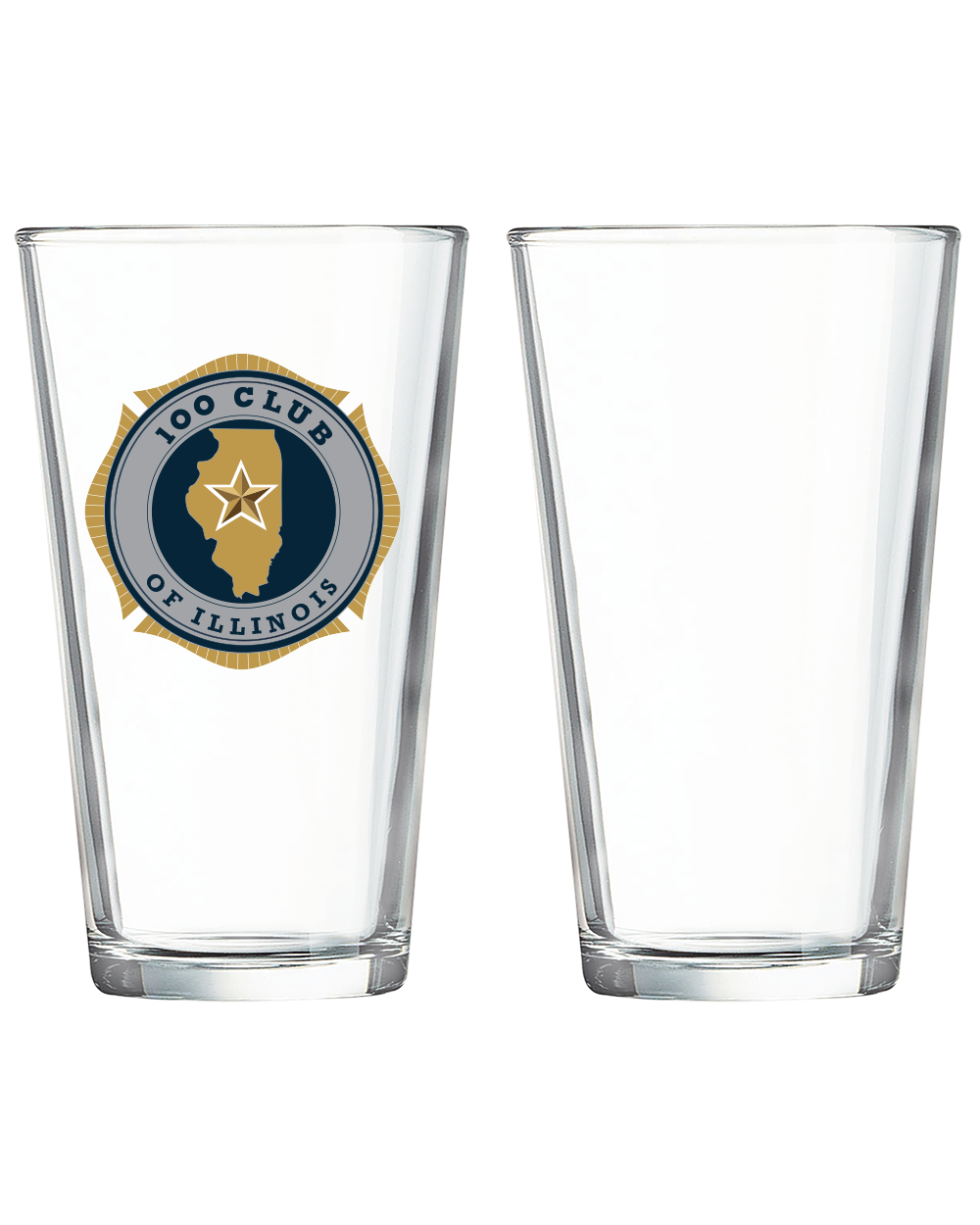 100 Club 16oz. Pint Glass