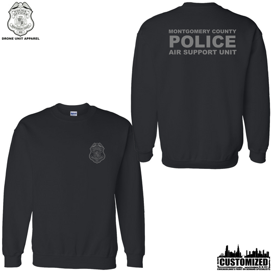 MCPD ASU Crewneck - Black